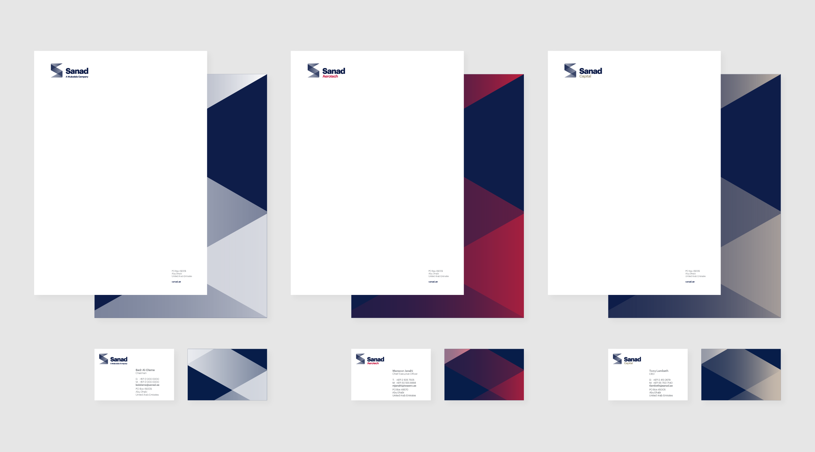 11 Sanad Brand Stationery Design